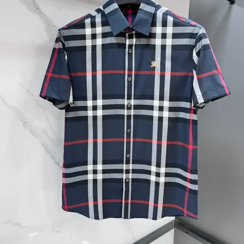 Wholesale Burberry Shirts Short Sleeved For Men #1470119 $82.00 USD, Wholesale Quality Replica Burberry Shirts