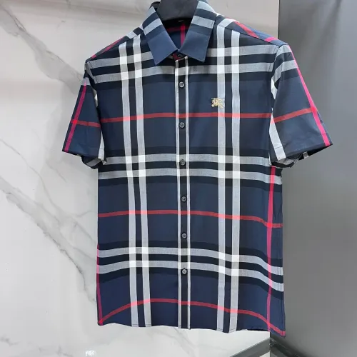 Replica Burberry Shirts Short Sleeved For Men #1470119 $82.00 USD for Wholesale