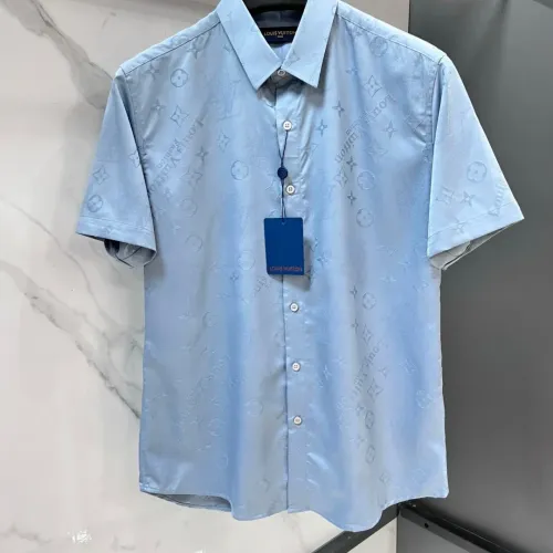 Wholesale Louis Vuitton LV Shirts Short Sleeved For Men #1470130 $82.00 USD, Wholesale Quality Replica Louis Vuitton LV Shirts