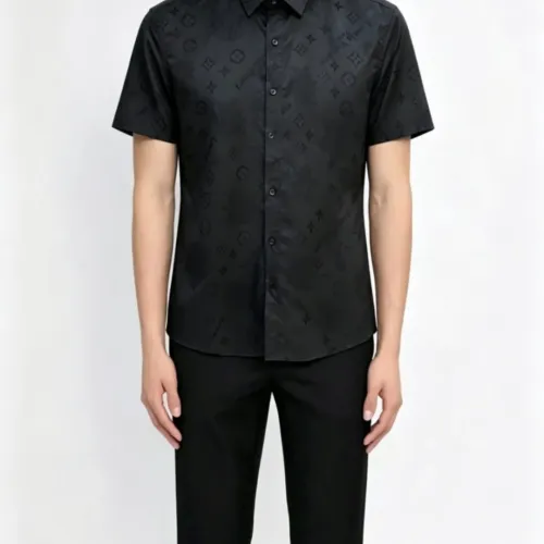 Replica Louis Vuitton LV Shirts Short Sleeved For Men #1470131 $82.00 USD for Wholesale