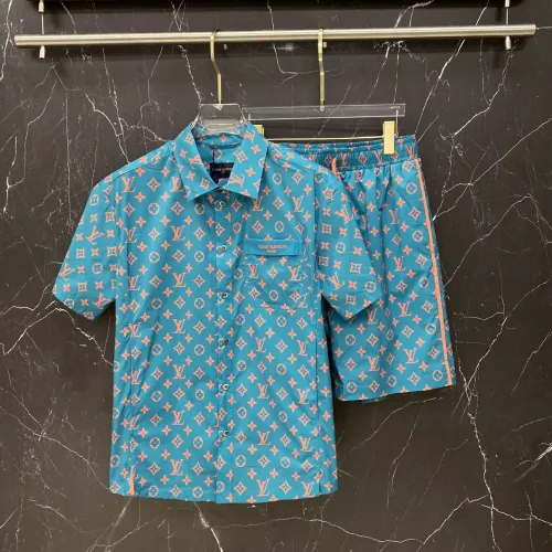 Wholesale Louis Vuitton LV Tracksuits Short Sleeved For Men #1470134 $128.00 USD, Wholesale Quality Replica Louis Vuitton LV Tracksuits