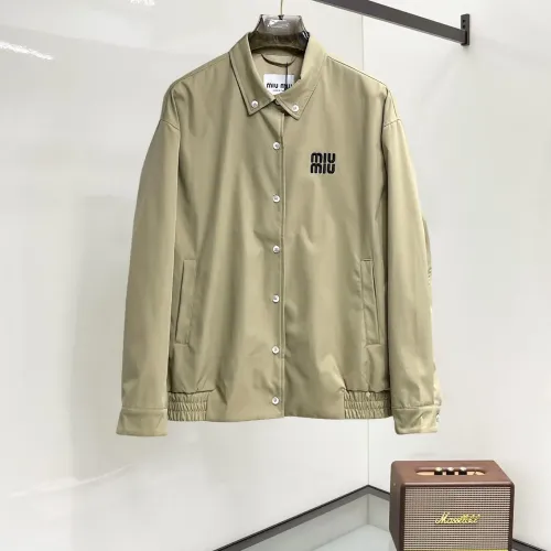 Wholesale MIU MIU Jackets Long Sleeved For Men #1470167 $96.00 USD, Wholesale Quality Replica MIU MIU Jackets