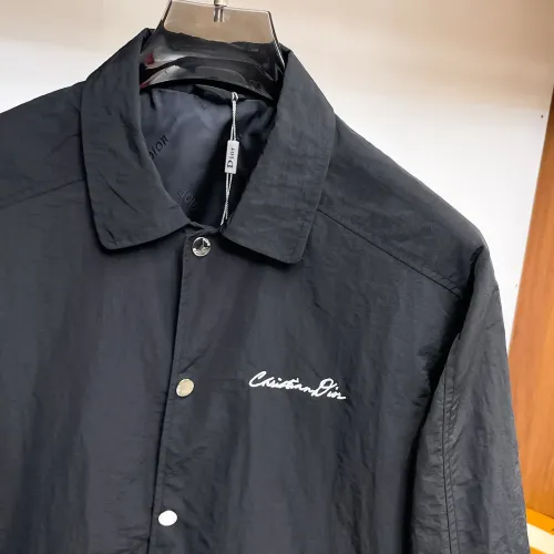Replica Christian Dior Jackets Long Sleeved For Men #1470173 $98.00 USD for Wholesale