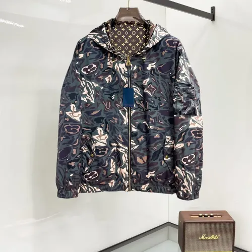 Wholesale Louis Vuitton LV Jackets Long Sleeved For Men #1470177 $98.00 USD, Wholesale Quality Replica Louis Vuitton LV Jackets