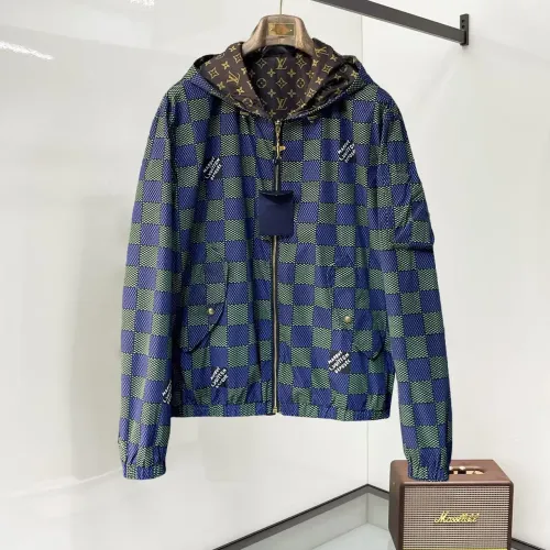 Wholesale Louis Vuitton LV Jackets Long Sleeved For Men #1470181 $98.00 USD, Wholesale Quality Replica Louis Vuitton LV Jackets
