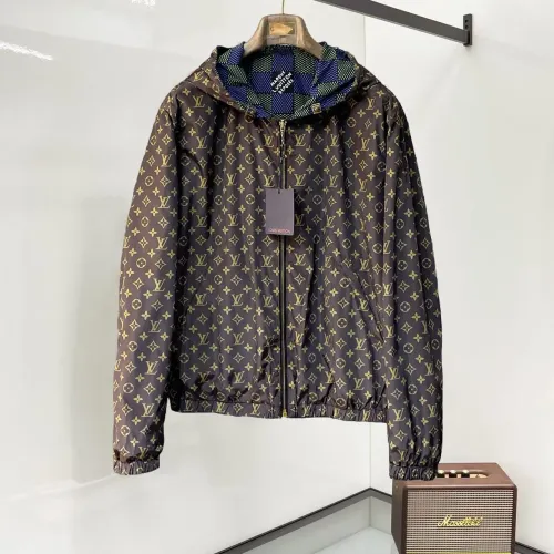 Replica Louis Vuitton LV Jackets Long Sleeved For Men #1470181 $98.00 USD for Wholesale