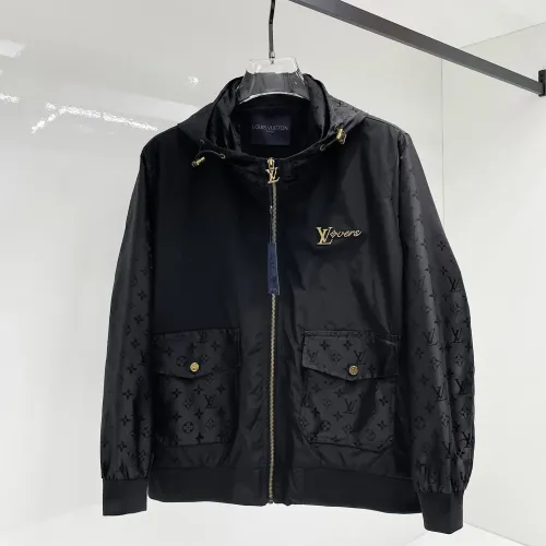 Wholesale Louis Vuitton LV Jackets Long Sleeved For Men #1470203 $115.00 USD, Wholesale Quality Replica Louis Vuitton LV Jackets
