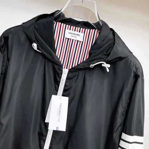 Replica Thom Browne Jackets Long Sleeved For Men #1470229 $122.00 USD for Wholesale