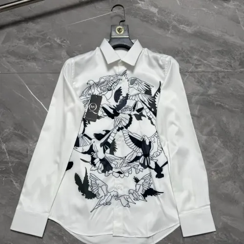 Wholesale Alexander McQueen Shirts Long Sleeved For Men #1470230 $64.00 USD, Wholesale Quality Replica Alexander McQueen Shirts
