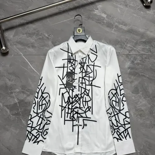 Wholesale Alexander McQueen Shirts Long Sleeved For Men #1470234 $64.00 USD, Wholesale Quality Replica Alexander McQueen Shirts
