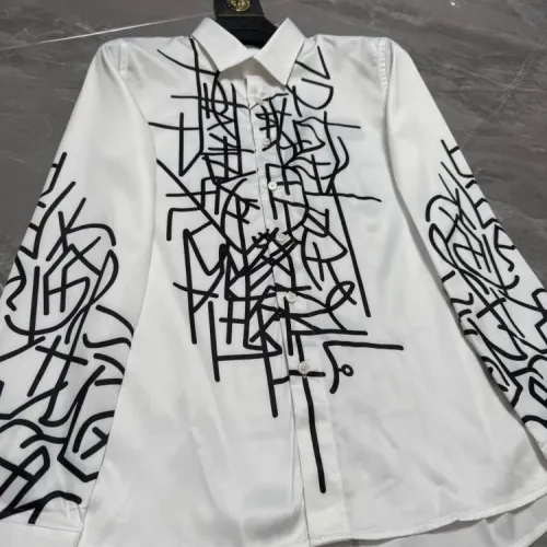 Replica Alexander McQueen Shirts Long Sleeved For Men #1470234 $64.00 USD for Wholesale