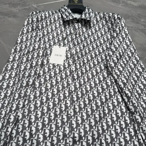 Replica Christian Dior Shirts Long Sleeved For Men #1470238 $64.00 USD for Wholesale