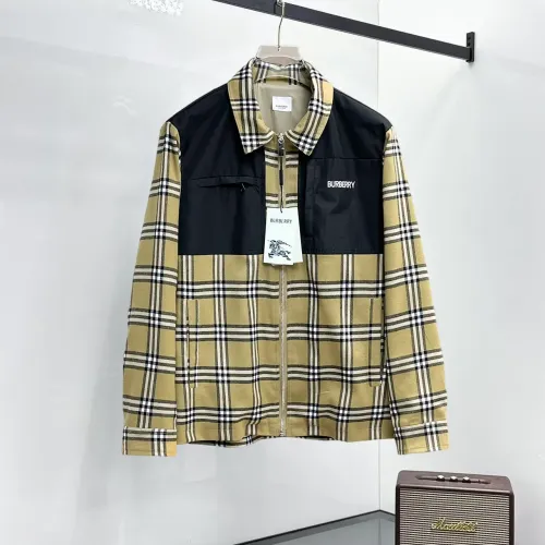 Wholesale Burberry Jackets Long Sleeved For Men #1470240 $122.00 USD, Wholesale Quality Replica Burberry Jackets