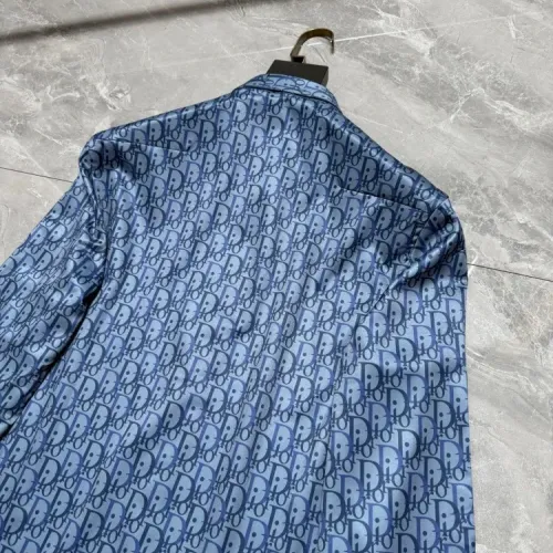 Replica Christian Dior Shirts Long Sleeved For Men #1470242 $64.00 USD for Wholesale