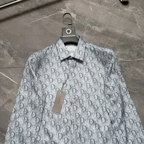 Replica Christian Dior Shirts Long Sleeved For Men #1470243 $64.00 USD for Wholesale
