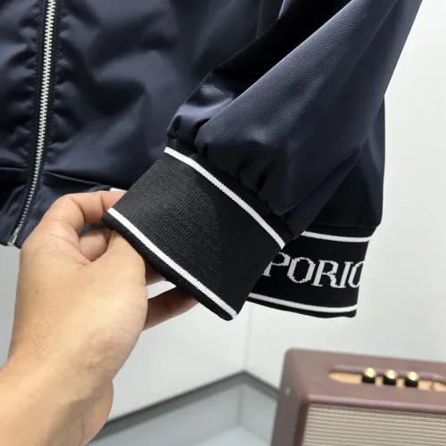 Replica Armani Jackets Long Sleeved For Men #1470272 $115.00 USD for Wholesale