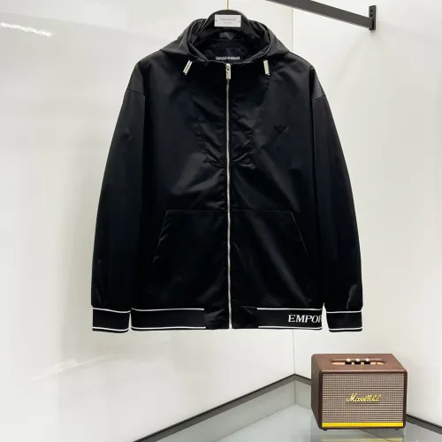 Wholesale Armani Jackets Long Sleeved For Men #1470273 $115.00 USD, Wholesale Quality Replica Armani Jackets