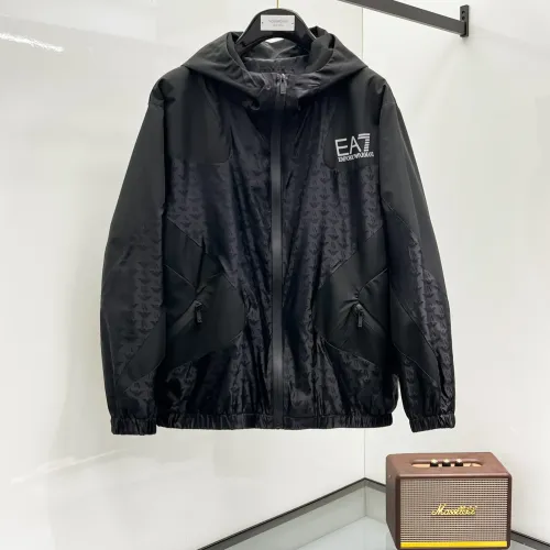 Wholesale Armani Jackets Long Sleeved For Men #1470274 $115.00 USD, Wholesale Quality Replica Armani Jackets