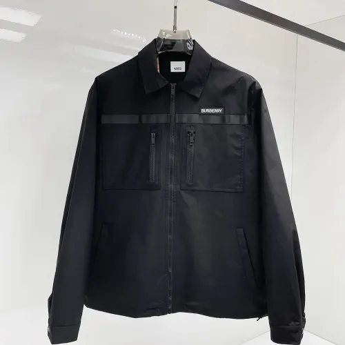 Wholesale Burberry Jackets Long Sleeved For Men #1470277 $105.00 USD, Wholesale Quality Replica Burberry Jackets