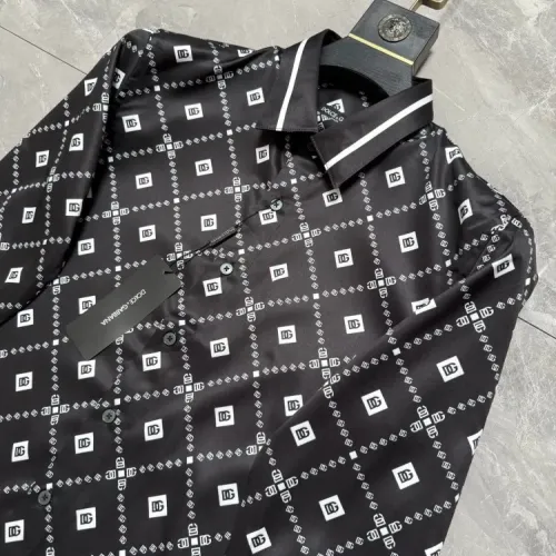 Replica Dolce & Gabbana D&G Shirts Long Sleeved For Men #1470281 $64.00 USD for Wholesale