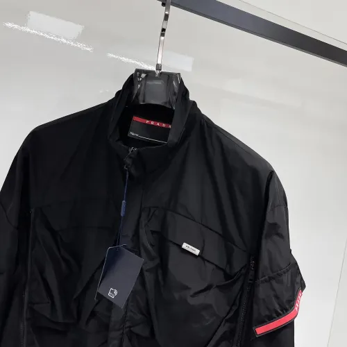 Replica Prada Jackets Long Sleeved For Men #1470285 $102.00 USD for Wholesale
