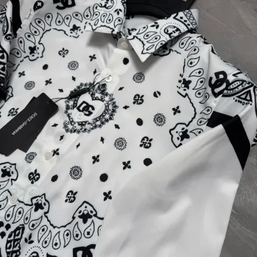 Replica Dolce & Gabbana D&G Shirts Long Sleeved For Men #1470288 $64.00 USD for Wholesale