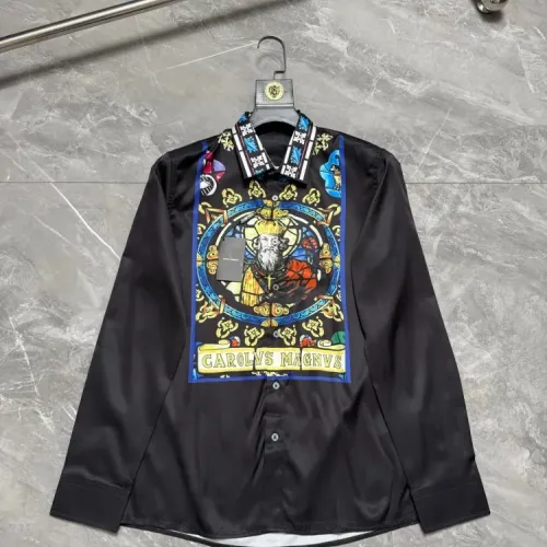 Wholesale Dolce &amp; Gabbana D&amp;G Shirts Long Sleeved For Men #1470289 $64.00 USD, Wholesale Quality Replica Dolce &amp; Gabbana D&amp;G Shirts