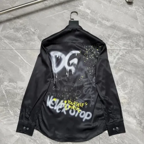 Replica Dolce & Gabbana D&G Shirts Long Sleeved For Men #1470291 $64.00 USD for Wholesale