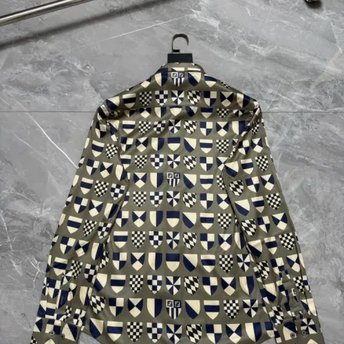 Replica Fendi Shirts Long Sleeved For Men #1470294 $64.00 USD for Wholesale
