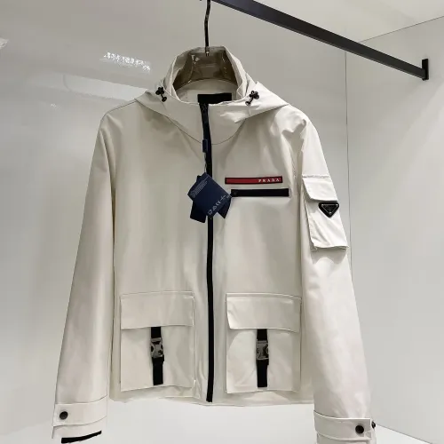 Wholesale Prada Jackets Long Sleeved For Men #1470295 $102.00 USD, Wholesale Quality Replica Prada Jackets