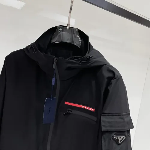 Replica Prada Jackets Long Sleeved For Men #1470296 $102.00 USD for Wholesale