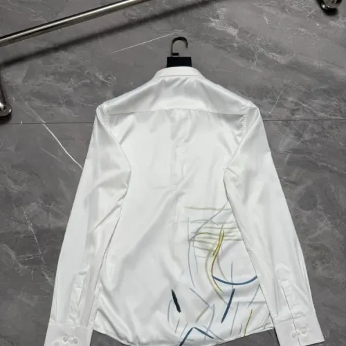 Replica Hermes Shirts Long Sleeved For Men #1470297 $64.00 USD for Wholesale