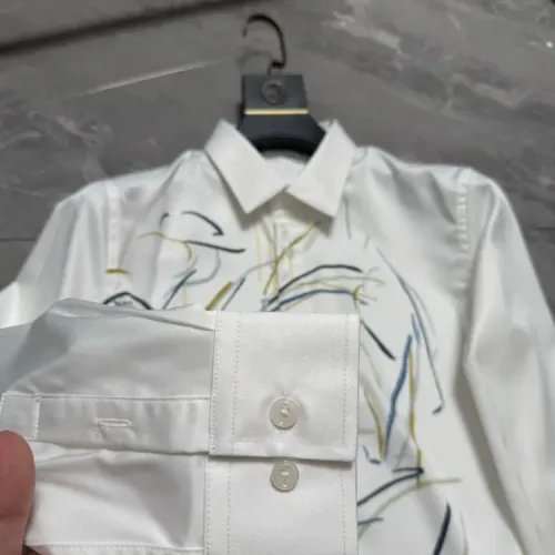 Replica Hermes Shirts Long Sleeved For Men #1470297 $64.00 USD for Wholesale