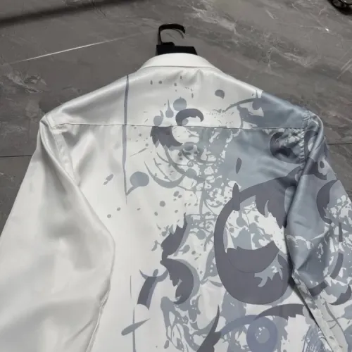 Replica Hermes Shirts Long Sleeved For Men #1470298 $64.00 USD for Wholesale