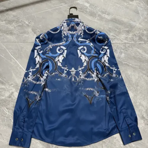 Replica Hermes Shirts Long Sleeved For Men #1470299 $64.00 USD for Wholesale