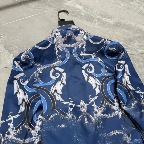 Replica Hermes Shirts Long Sleeved For Men #1470299 $64.00 USD for Wholesale