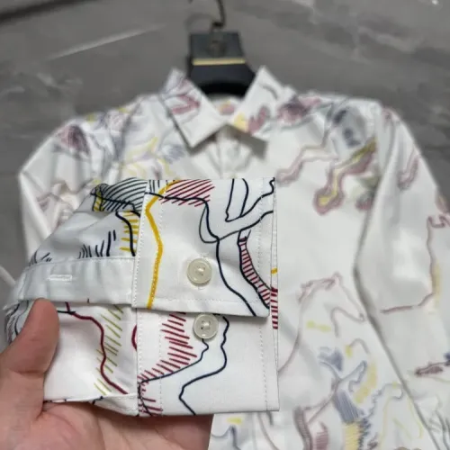 Replica Hermes Shirts Long Sleeved For Men #1470301 $64.00 USD for Wholesale