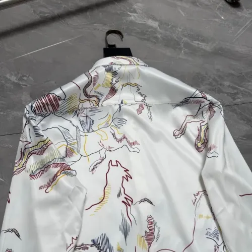 Replica Hermes Shirts Long Sleeved For Men #1470301 $64.00 USD for Wholesale