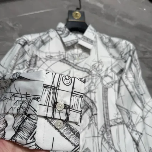 Replica Hermes Shirts Long Sleeved For Men #1470311 $64.00 USD for Wholesale