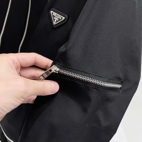Replica Prada Jackets Long Sleeved For Men #1470313 $102.00 USD for Wholesale