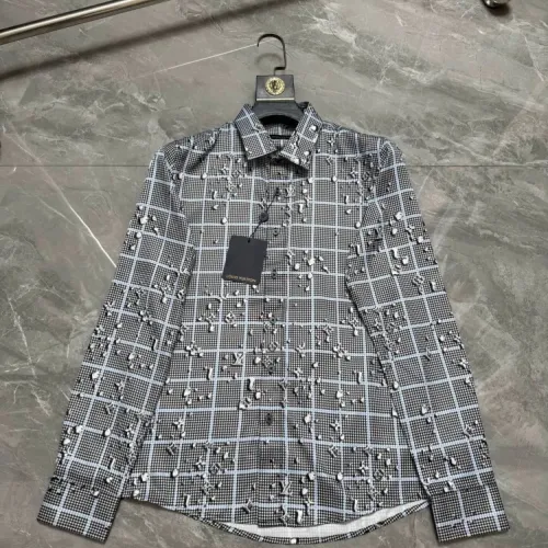 Wholesale Louis Vuitton LV Shirts Long Sleeved For Men #1470314 $64.00 USD, Wholesale Quality Replica Louis Vuitton LV Shirts