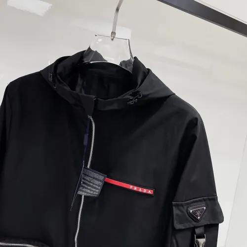 Replica Prada Jackets Long Sleeved For Men #1470315 $102.00 USD for Wholesale