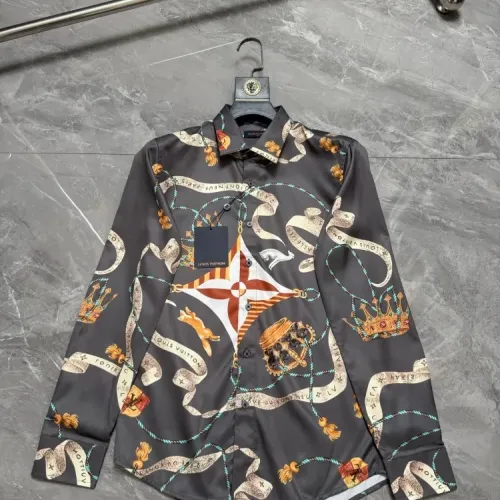 Wholesale Louis Vuitton LV Shirts Long Sleeved For Men #1470318 $64.00 USD, Wholesale Quality Replica Louis Vuitton LV Shirts