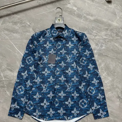 Wholesale Louis Vuitton LV Shirts Long Sleeved For Men #1470320 $64.00 USD, Wholesale Quality Replica Louis Vuitton LV Shirts