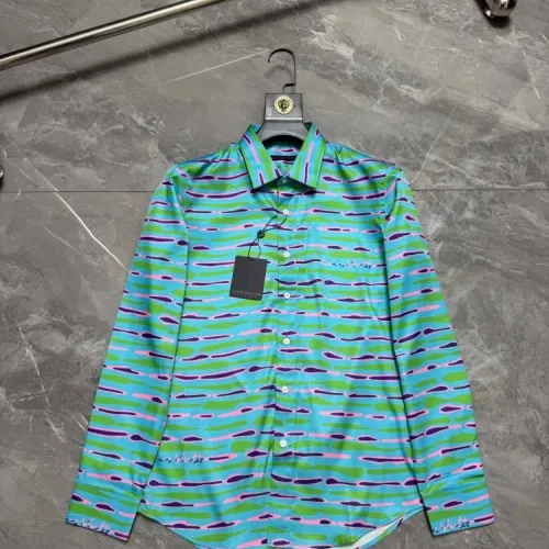 Wholesale Louis Vuitton LV Shirts Long Sleeved For Men #1470322 $64.00 USD, Wholesale Quality Replica Louis Vuitton LV Shirts