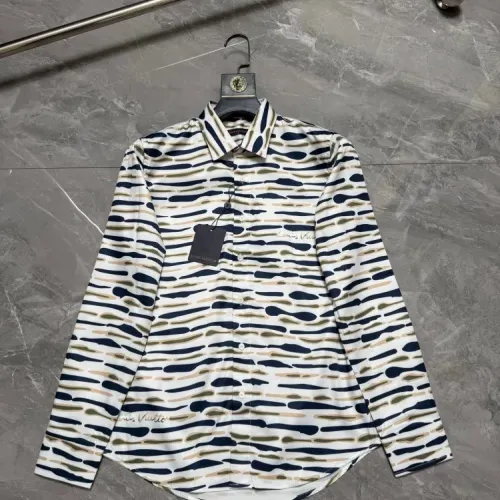 Wholesale Louis Vuitton LV Shirts Long Sleeved For Men #1470323 $64.00 USD, Wholesale Quality Replica Louis Vuitton LV Shirts