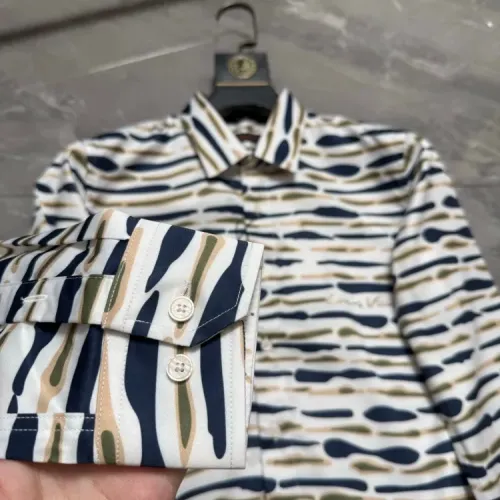Replica Louis Vuitton LV Shirts Long Sleeved For Men #1470323 $64.00 USD for Wholesale