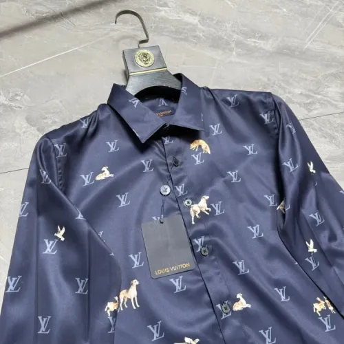 Replica Louis Vuitton LV Shirts Long Sleeved For Men #1470325 $64.00 USD for Wholesale