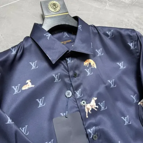 Replica Louis Vuitton LV Shirts Long Sleeved For Men #1470325 $64.00 USD for Wholesale
