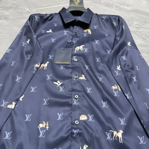 Replica Louis Vuitton LV Shirts Long Sleeved For Men #1470325 $64.00 USD for Wholesale